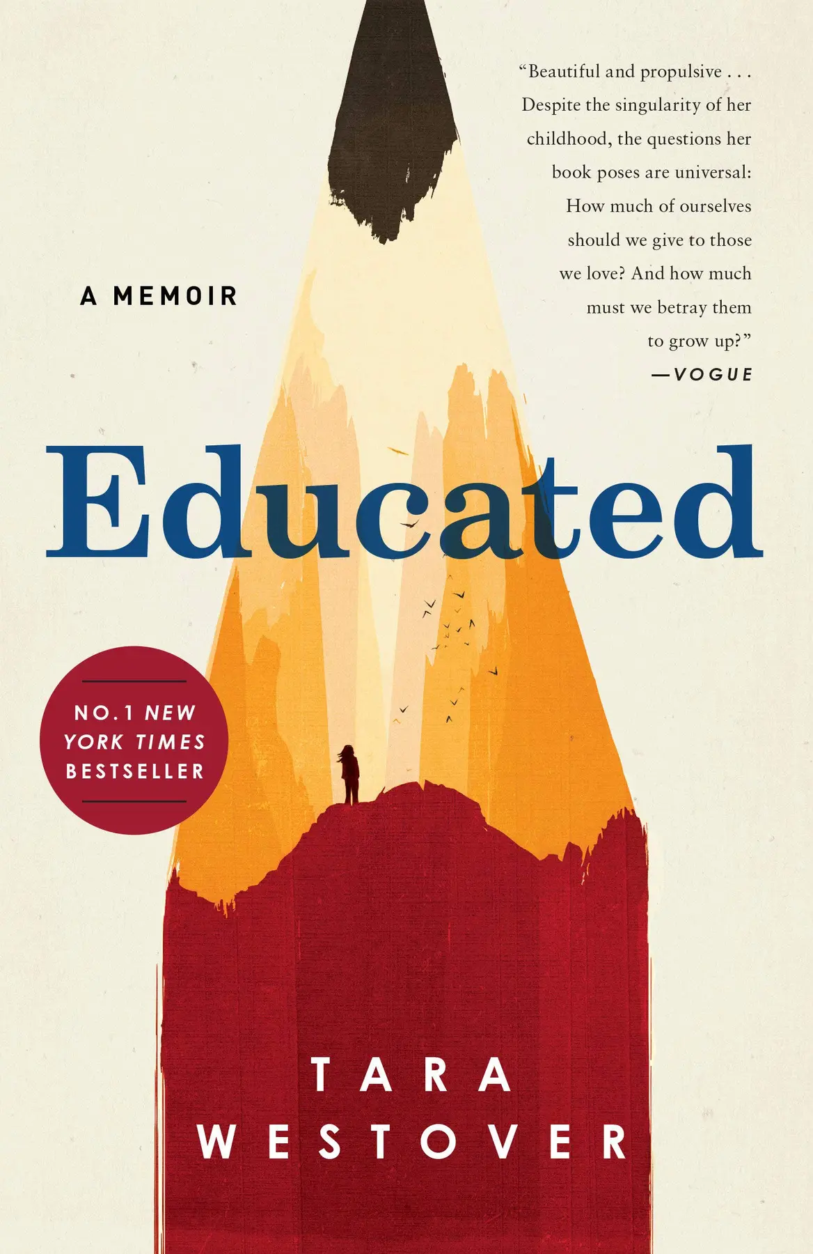 Cover of Educated by Tara Westover