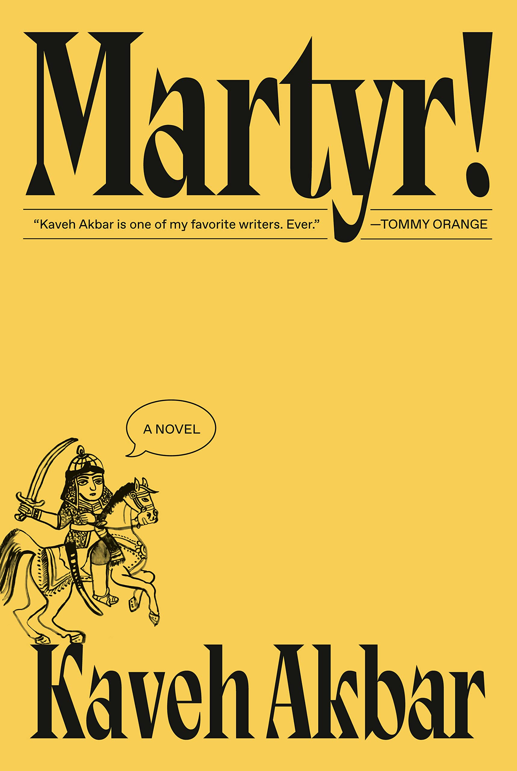 Cover of Martyr! by Kaveh Akbar