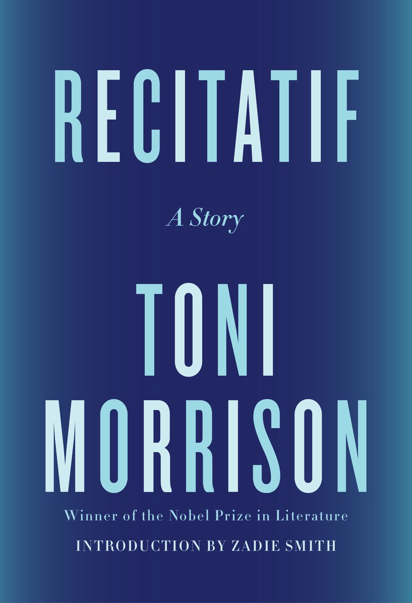 Cover of Recitatif by Toni Morrison
