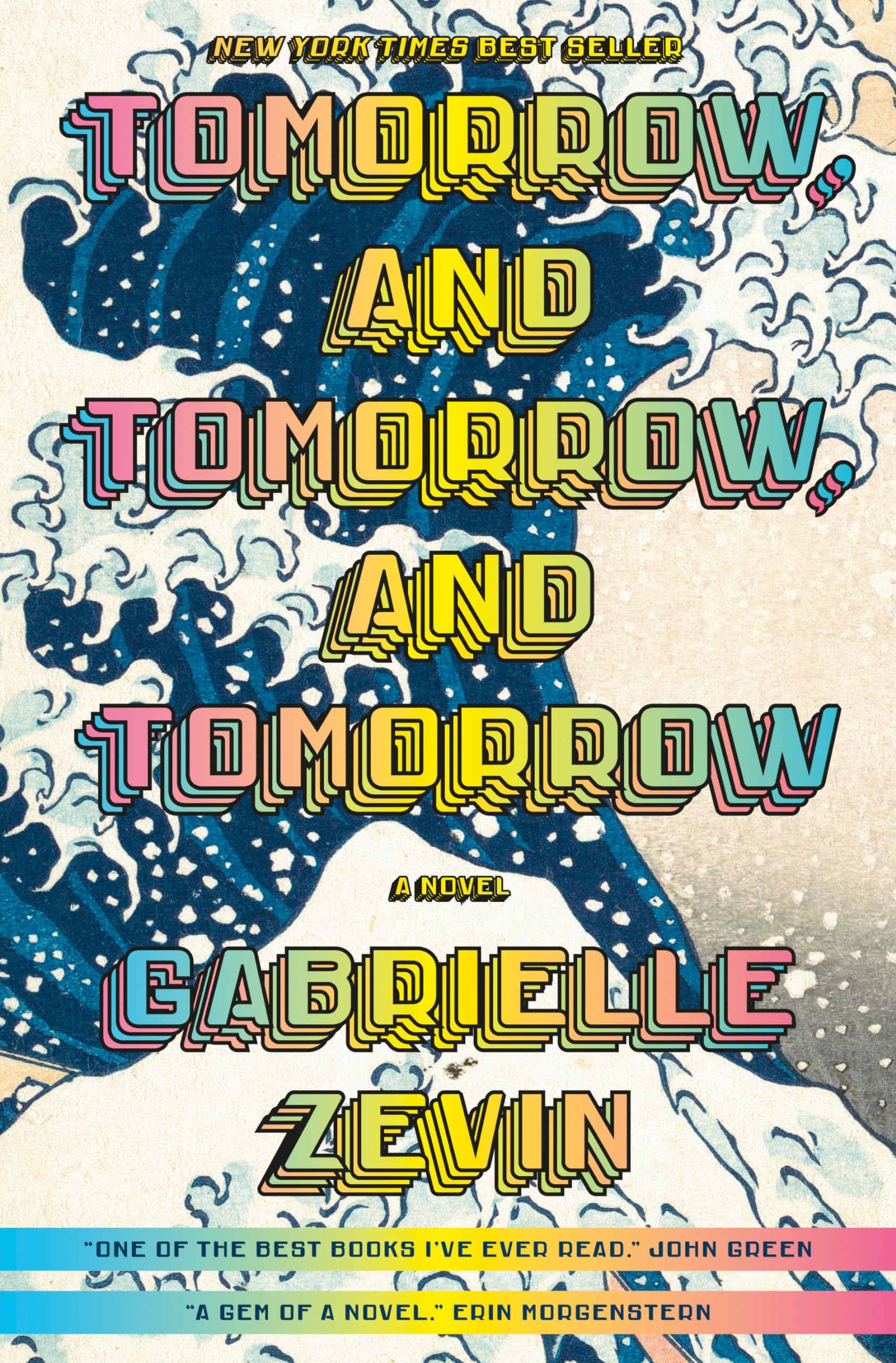 Cover of Tomorrow, and Tomorrow, and Tomorrow by Gabrielle Zevin